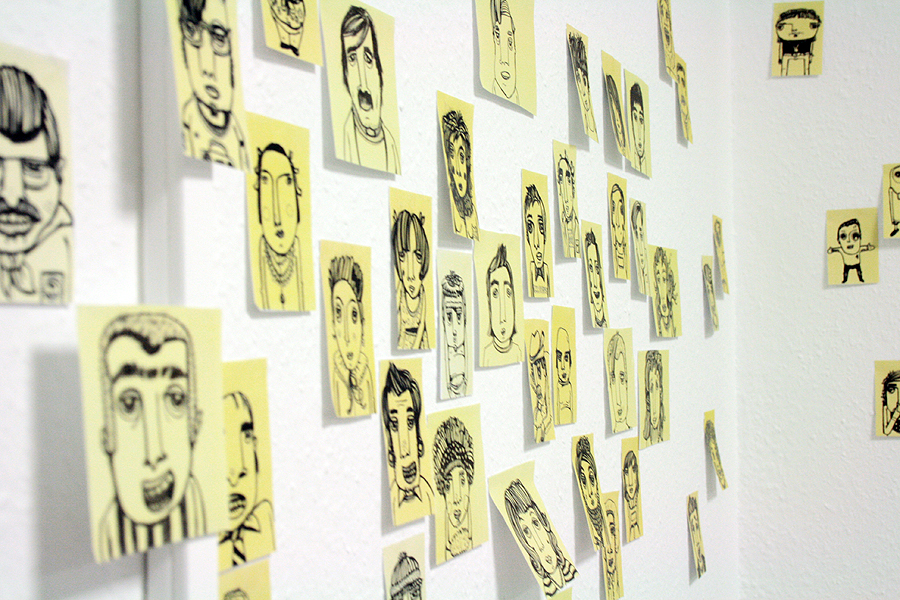 Post-It-Characters