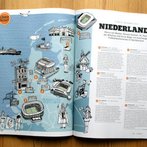 Länderpunkt Niederlande Illustration Diana Köhne