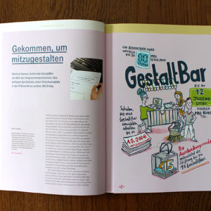 Illustration DEutsche Telekom Stiftung Gestaltbar