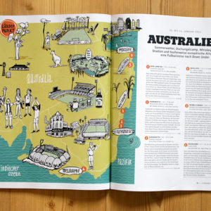 Illustration Australien Diana Köhne