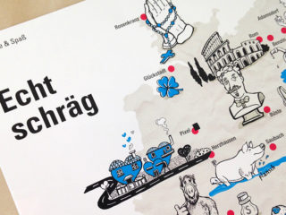 Illustration Deutschlandkarte