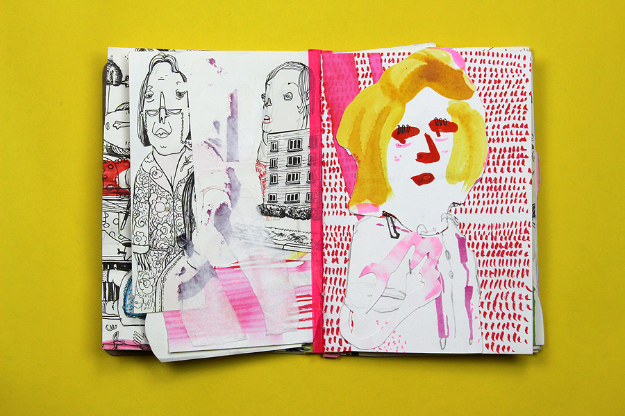 sketchbook project by Diana Koehne