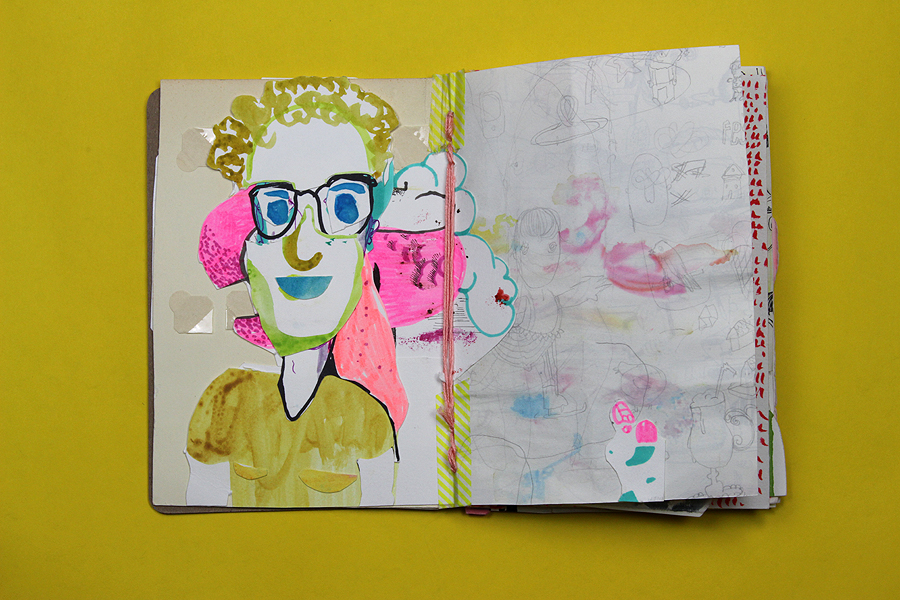 sketchbook project by Diana Koehne