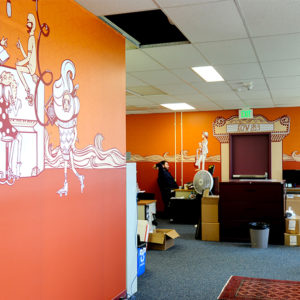 Vektor Illustration Wandgestaltung